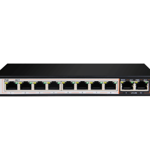 8GE PoE+ 2GE Uplink 250m PoE Switch DGS-1010P-E