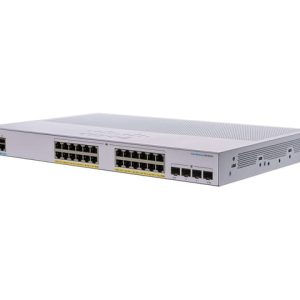 Cisco CBS350-24P-4G-EU Managed 24-port GE Switch , PoE+ 195W, 4x1G SFP